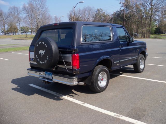 1993 White Ford Bronco