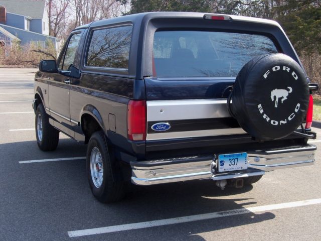 1993 White Ford Bronco