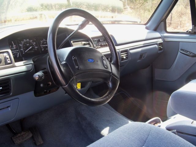 1993 White Ford Bronco