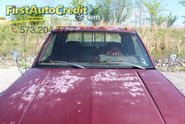 1993 Burgundy GMC Sierra 3500