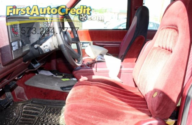 1993 Burgundy GMC Sierra 3500