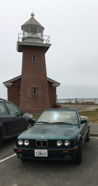 1993 Teal BMW 3-Series Convertible