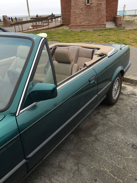 1993 Teal BMW 3-Series Convertible