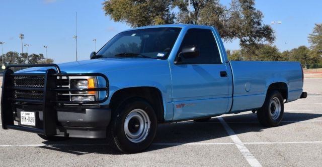 1993 Blue Chevrolet C/K Pickup 1500 Standard Cab Pickup