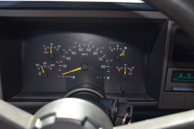 1993 Blue Chevrolet C/K Pickup 1500 Standard Cab Pickup