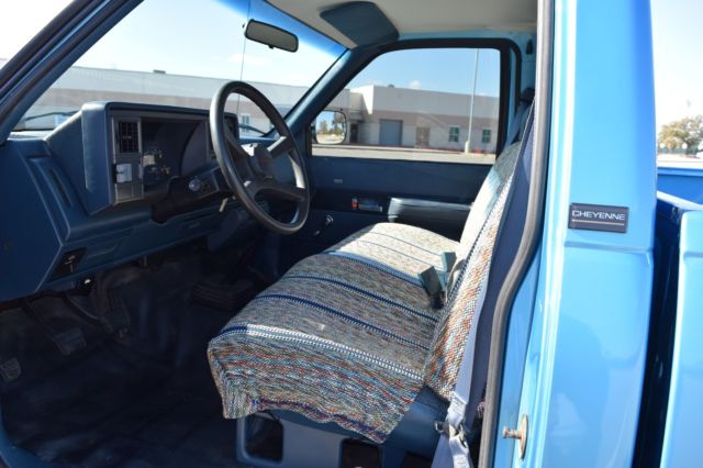 1993 Blue Chevrolet C/K Pickup 1500 Standard Cab Pickup