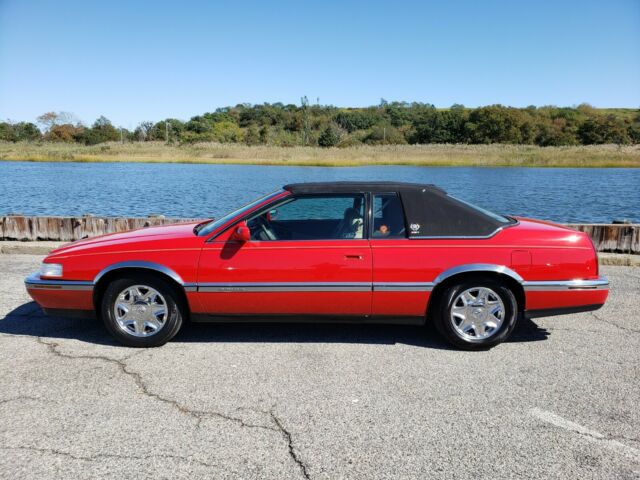 1993 Red Cadillac Eldorado Coupe
