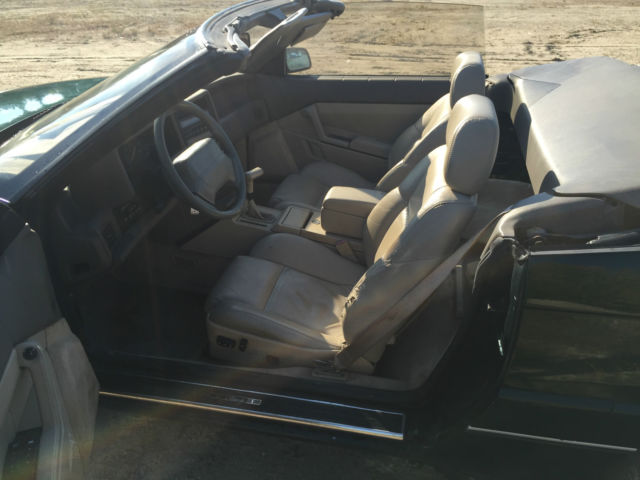 1993 Green Cadillac Allante Convertible