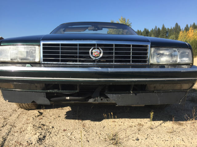 1993 Green Cadillac Allante Convertible