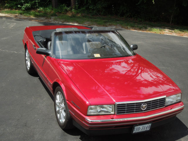 1993 Hawaiian Orchid Pearl Red Cadillac Allante