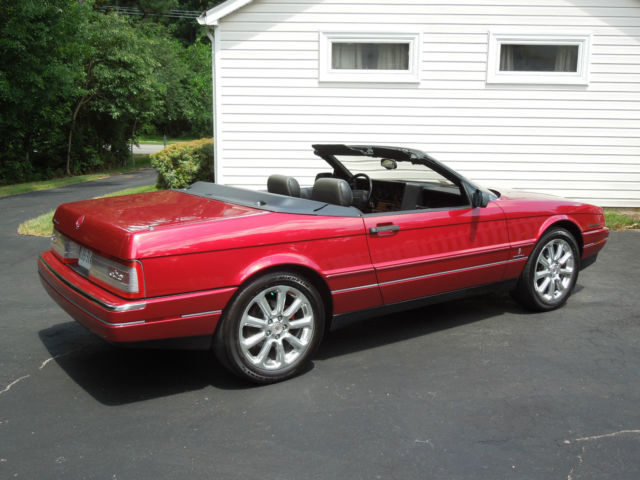1993 Hawaiian Orchid Pearl Red Cadillac Allante