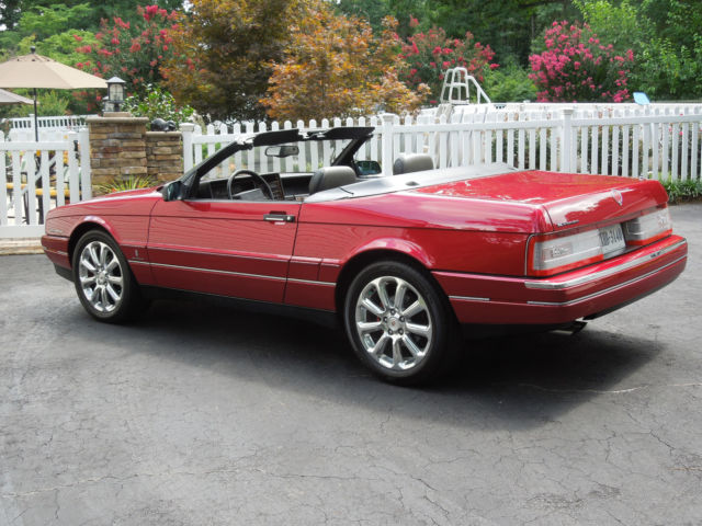 1993 Hawaiian Orchid Pearl Red Cadillac Allante