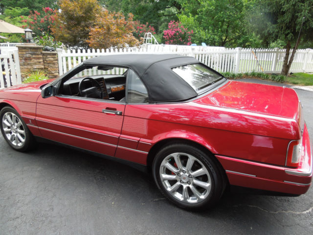 1993 Hawaiian Orchid Pearl Red Cadillac Allante