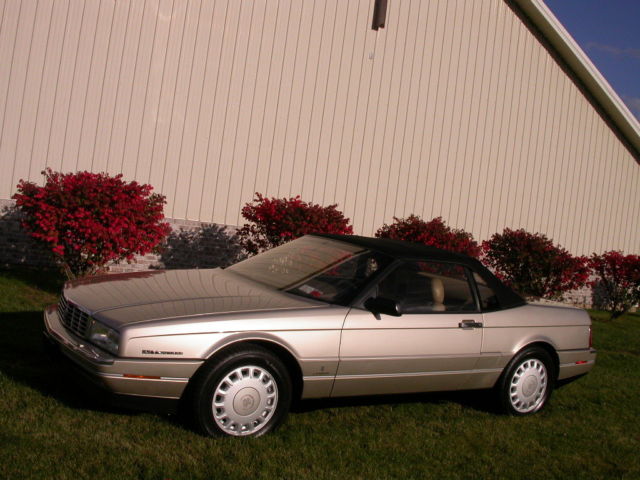 1993 Gold Cadillac Allante Convertible