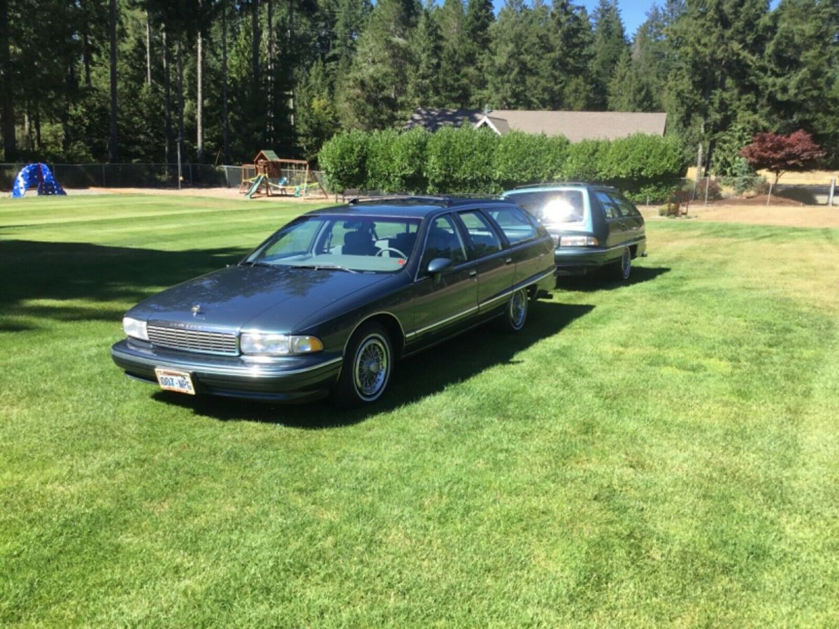 1993 Green Chevrolet Caprice Wagon