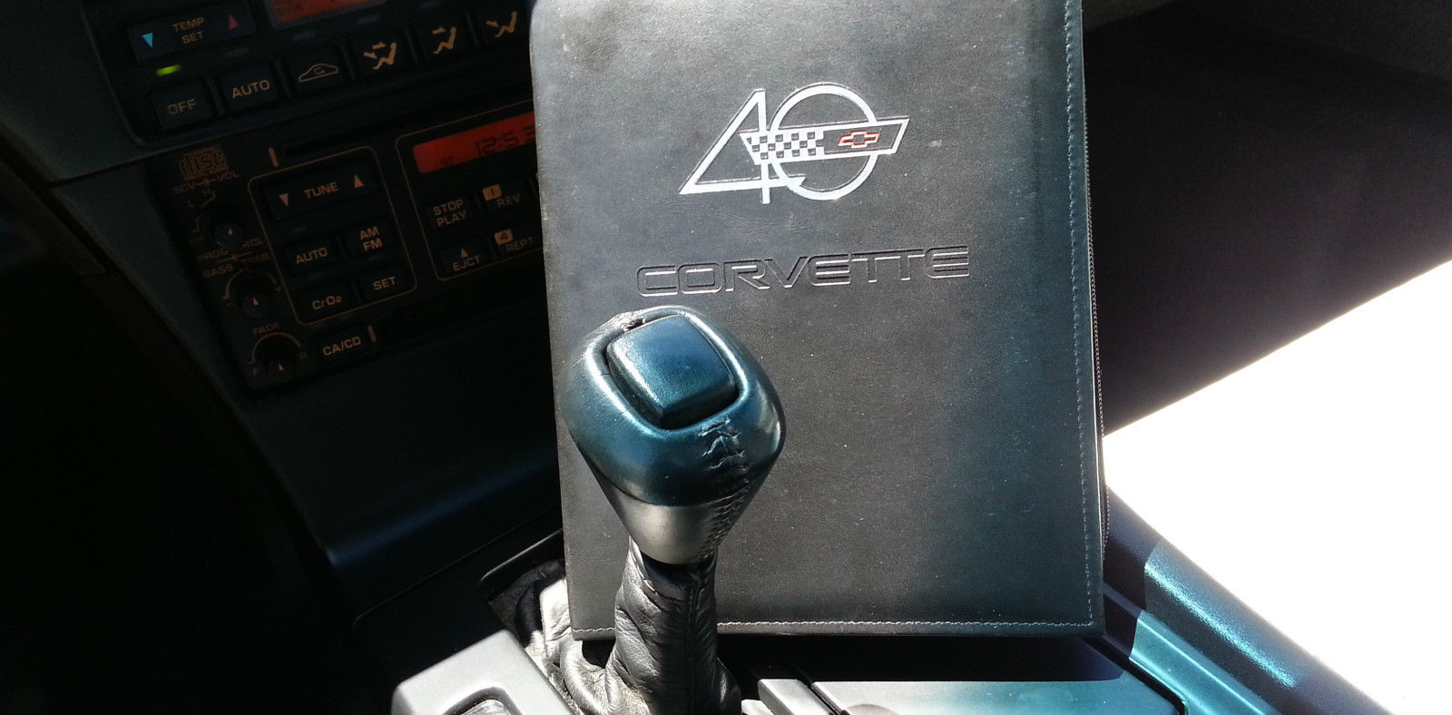 1993 Bright Aqua Metallic Chevrolet Corvette Convertible