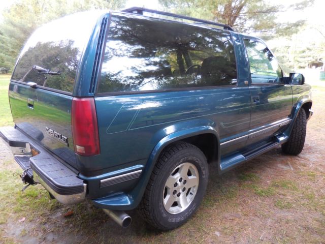 1993 Teal Blue Metallic Chevrolet Blazer SUV