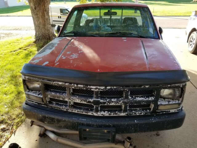 1993 Red Chevrolet C/K Pickup 1500 Standard Cab Pickup
