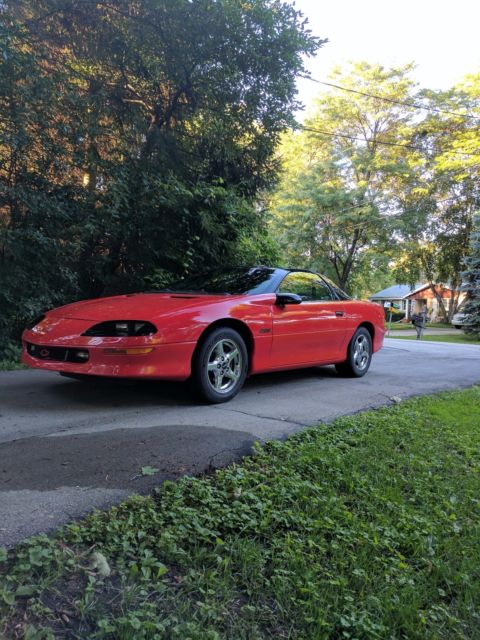 1993 Red Chevrolet Camaro Coupe