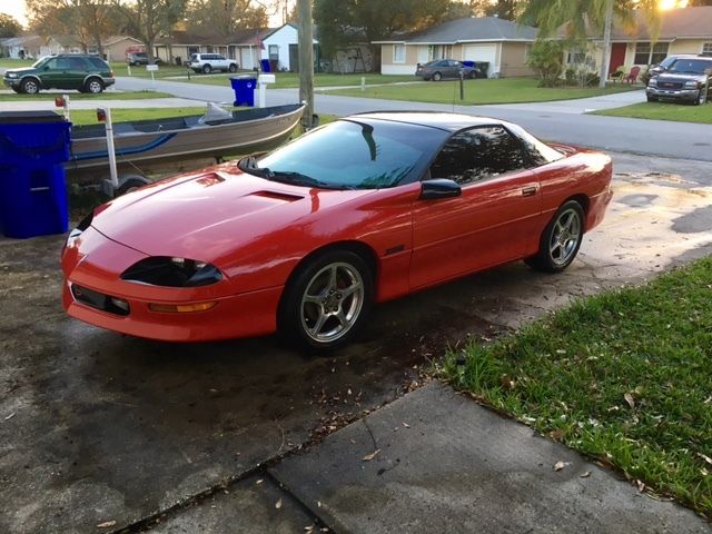 1993 Red Chevrolet Camaro Coupe