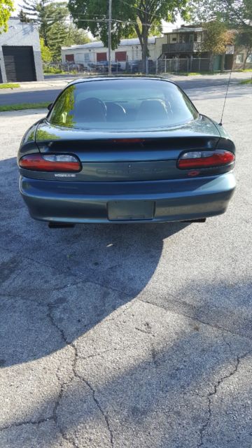 1993 BLUE GREEN Chevrolet Camaro Coupe