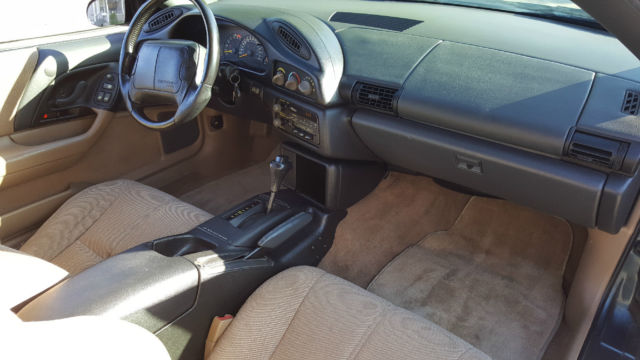 1993 BLUE GREEN Chevrolet Camaro Coupe