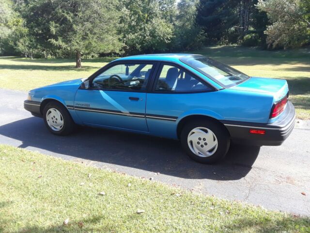 1993 Blue Chevrolet Cavalier Coupe