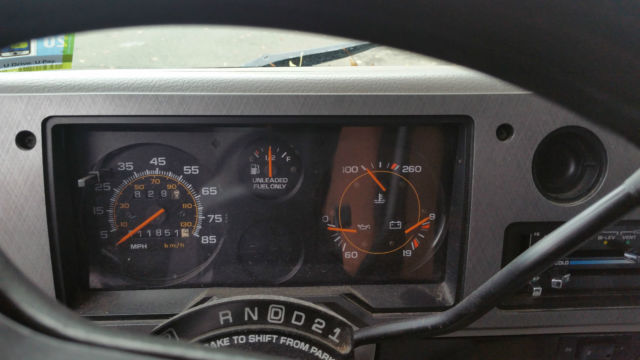 1993 Blue Chevrolet G20 Van Van Camper