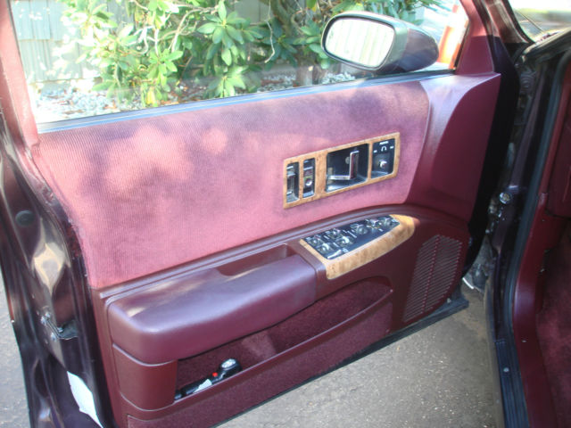 1993 Metallic dark burgandy Chevrolet Capriceold Wagon