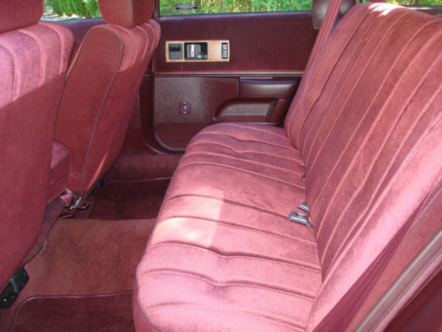 1993 Metallic dark burgandy Chevrolet Capriceold Wagon