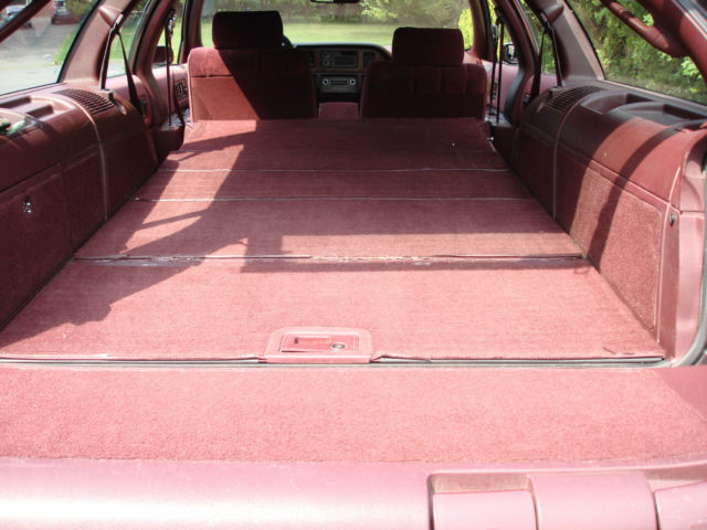 1993 Metallic dark burgandy Chevrolet Capriceold Wagon