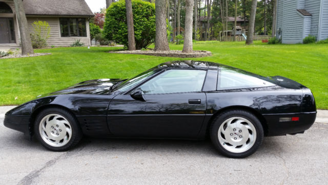 1993 Black Chevrolet Corvette Coupe