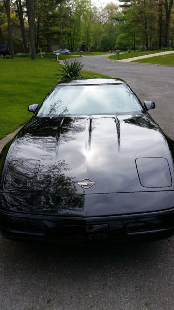 1993 Black Chevrolet Corvette Coupe