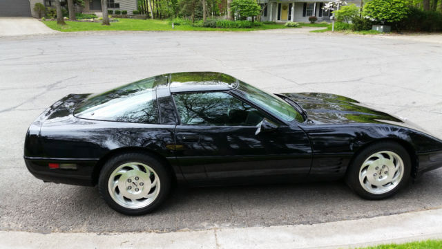 1993 Black Chevrolet Corvette Coupe