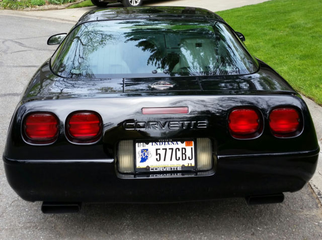 1993 Black Chevrolet Corvette Coupe