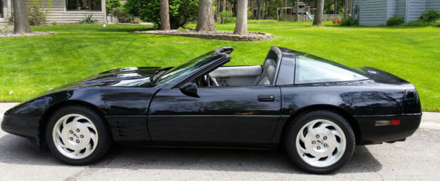 1993 Black Chevrolet Corvette Coupe