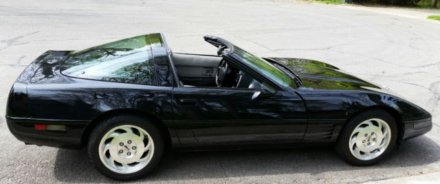 1993 Black Chevrolet Corvette Coupe
