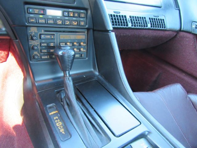 1993 Burgandy Chevrolet Corvette Coupe
