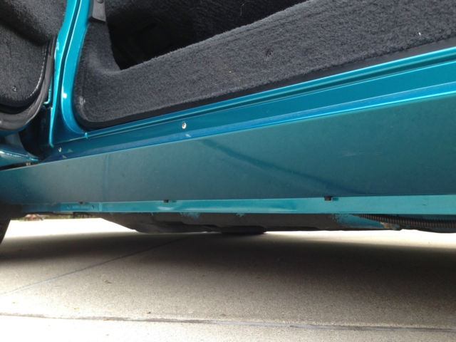 1993 Teal Chevrolet Corvette Convertible