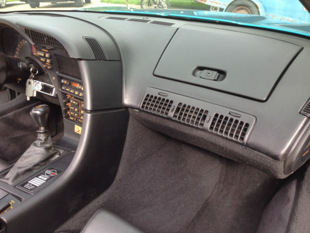 1993 Teal Chevrolet Corvette Convertible