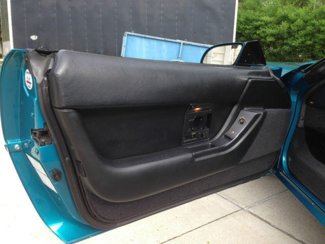 1993 Teal Chevrolet Corvette Convertible