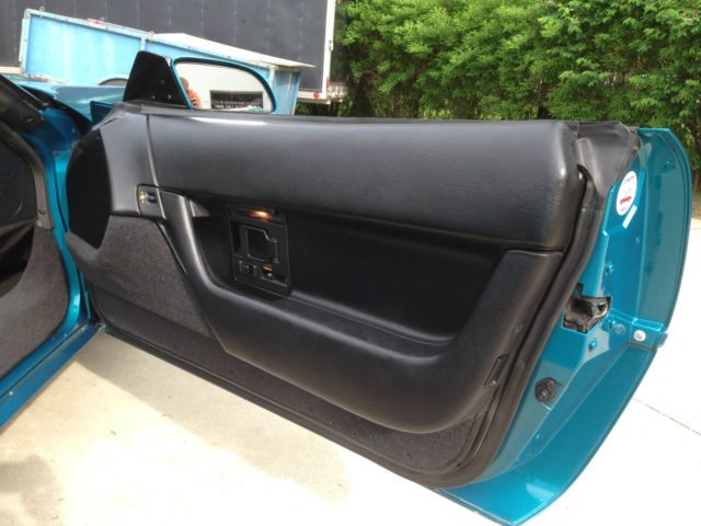 1993 Teal Chevrolet Corvette Convertible