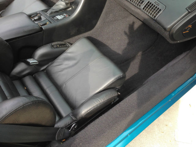 1993 Teal Chevrolet Corvette Convertible