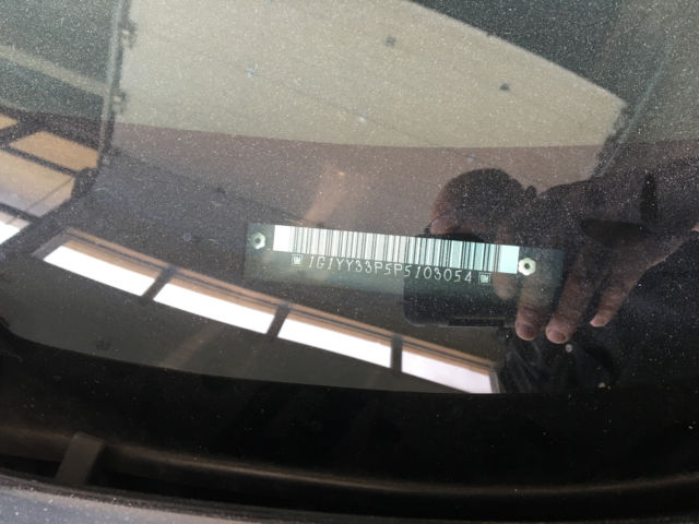 1993 Black Chevrolet Corvette Convertible