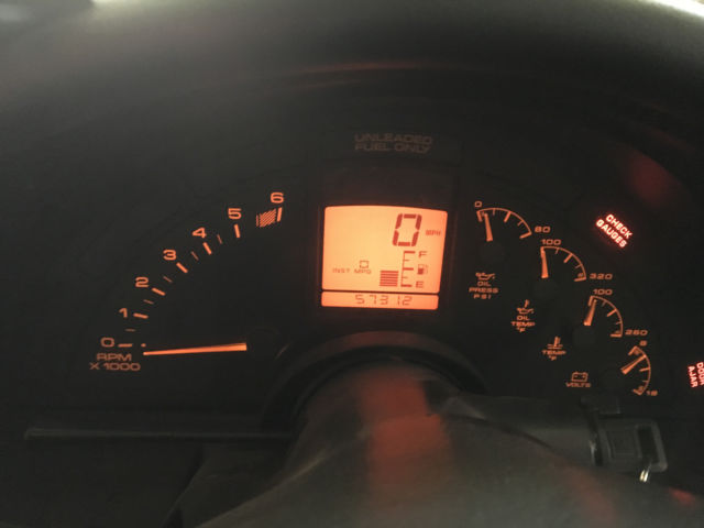 1993 Black Chevrolet Corvette Convertible