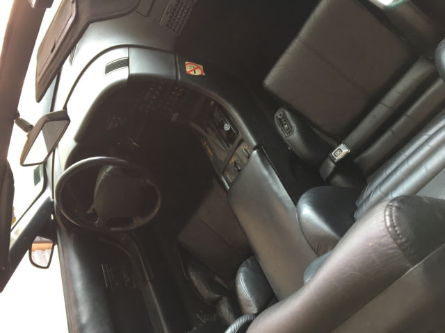 1993 Black Chevrolet Corvette Convertible