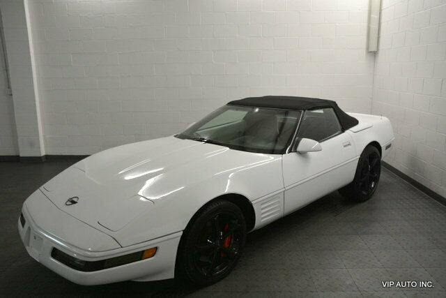 1993 White Chevrolet Corvette Convertible
