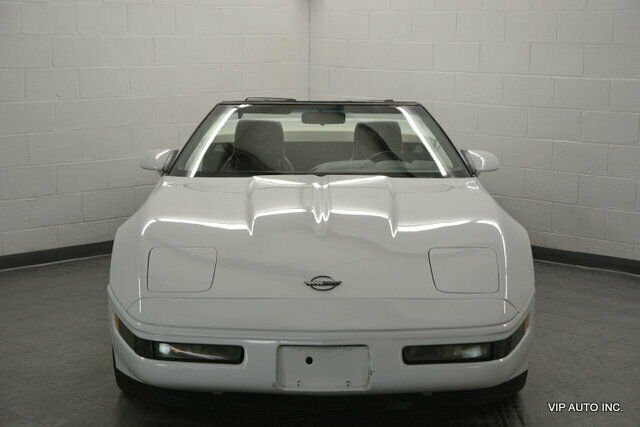 1993 White Chevrolet Corvette Convertible