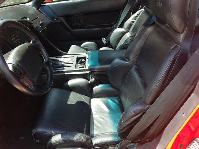 1993 Red Chevrolet Corvette