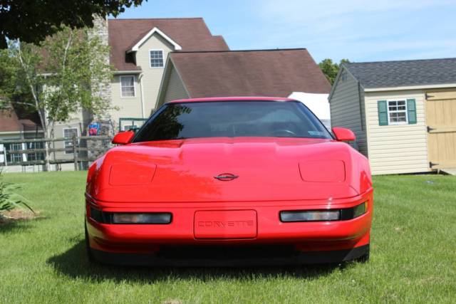 1993 Red Chevrolet Corvette Coupe